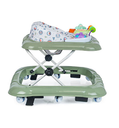 Baby Force Lüks Müzikli Yürüteç Açık Yeşil