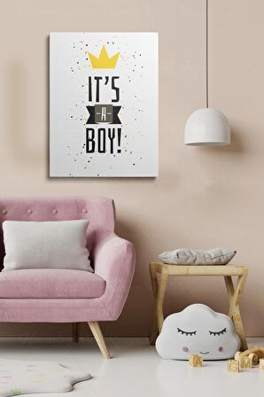 Dekoratif Soyut Desenli Figürlü Kanvas Çerçeve Çerçeveli Tablo