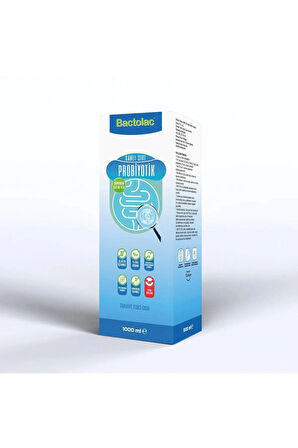Aktif Probiyotik - 1000 Ml ( Bactolac dünyada Canlı Organizma Içeren Tek Sıvı Probiyotik)