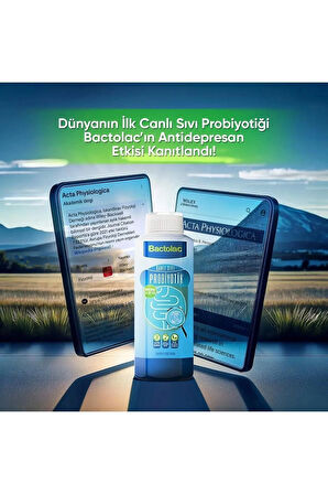 Aktif Probiyotik - 3 * 1000 Ml ( Bactolac dünyada Canlı Organizma Içeren Tek Sıvı Probiyotik)