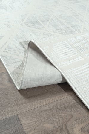 Bambum Serisi Bambu Saten Kadife Dokulu Kaymaz Taban Yıkanabilir Salon Mutfak Koridor Halısı 1001 Gri
