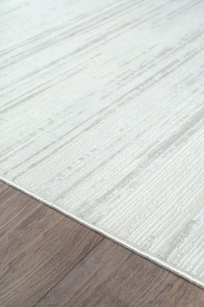 Bambum Soft Düz Desen Modern Bambu Saten Halı Kaymaz Taban Yıkanabilir Salon Mutfak Halısı 1002 GRİ