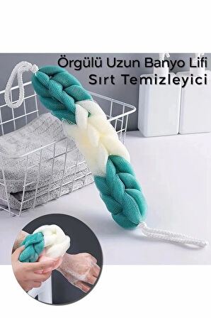 1 Adet Uzun Örgülü Esnek Sırt Lifi | Lüx Banyo & Duş Lif