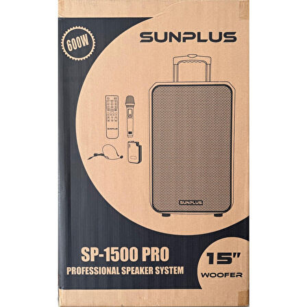 SP-1500 Pro Bluetooth Professıonalspeaker System