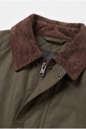 Brbr Model Viral Yaka Detaylı Ceket / Mont