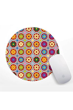  Etnik Desenli Mouse Pad