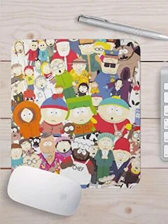  İLLÜSTRASYON DESENLİ Bilek Destekli Mouse pad