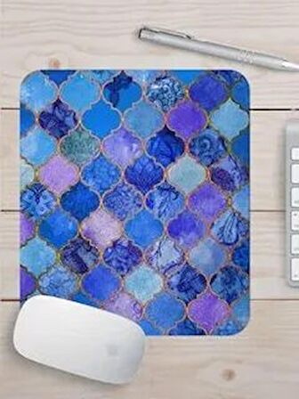  ÇİNİ DESENLİ Düz Dikdörtgen Mouse pad