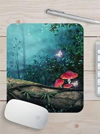  BAHAR DESENLİ Düz Dikdörtgen Mouse pad