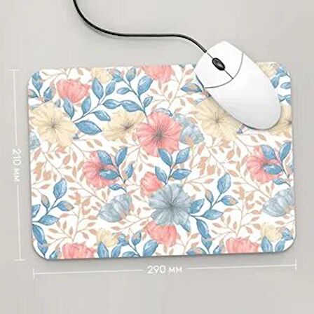  BAHAR DESENLİ Dikdörtgen Mouse pad