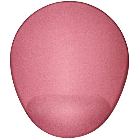 Pembe Oval Bilek Destekli Mouse Pad