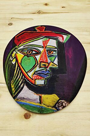  Pablo Picasso - Oval Mouse Pad Bilek Destekli