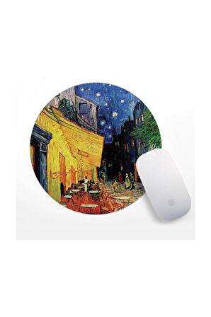 Van Gogh Cafe De Terasse Mouse Pad