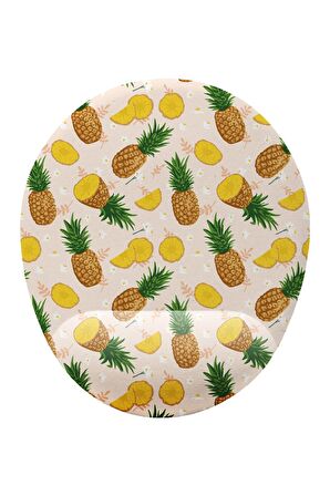 Ananas Desenli Bilek Destekli Mouse Pad