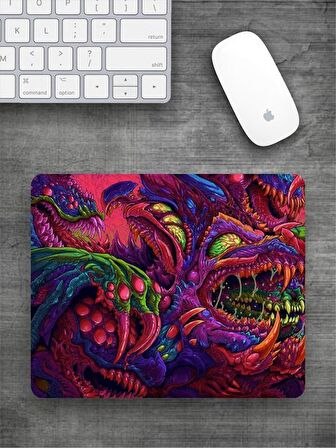 YARATIK Baskılı Dikdörtgen Mouse Pad BSKBZR