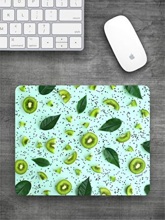 KİWİ Baskılı Dikdörtgen Mouse Pad BSKBZR