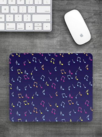 NOTA Baskılı Dikdörtgen Mouse Pad BSKBZR