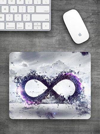 SONSUZLUK Baskılı Dikdörtgen Mouse Pad BSKBZR