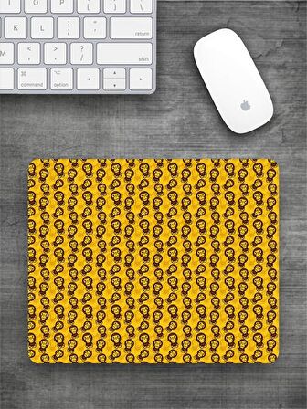 ILLUSTRASYON Baskılı Dikdörtgen Mouse Pad BSKBZR