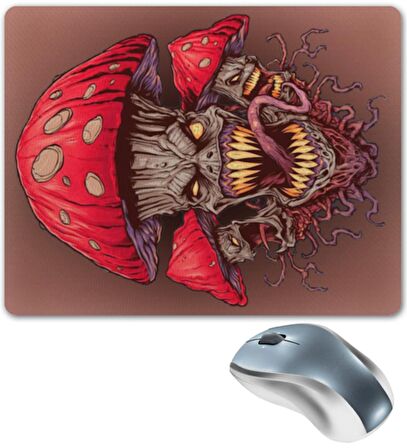 ILLUSTRASYON Baskılı Mouse Pad BaskıBazar