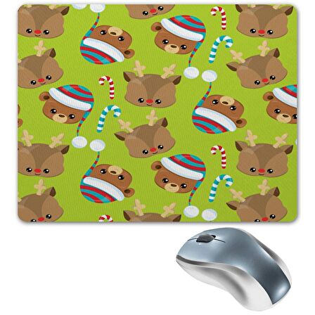 ILLUSTRASYON Baskılı Mouse Pad BaskıBazar