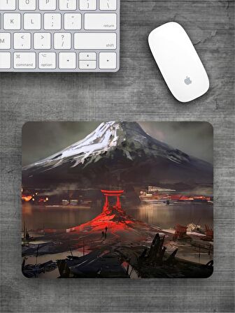 MANZARA Baskılı Dikdörtgen Mouse Pad BSKBZR