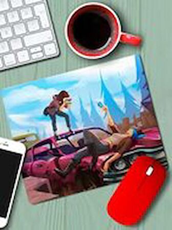  İllüstrasyon Desen Baskılı Mouse Pad