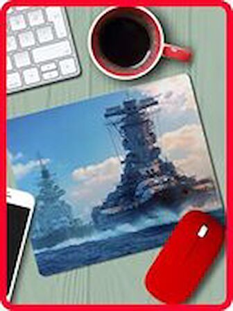  İllüstrasyon Desen Baskılı Mouse Pad