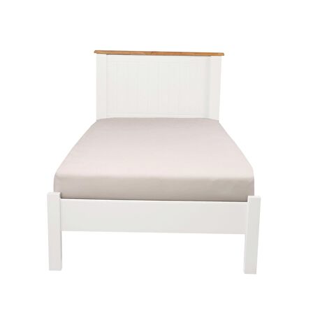 Batı Çocuk ve Genç Odası 90x190 Soft Beyaz Karyola