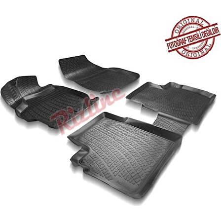 Rizline Seat Cordoba 2002-2009 3D Havuzlu Paspas