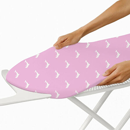 COMFORT YNS A.PEMBE ÜTÜMASASI KILIFI BEZİ ÖRTÜSÜ ÜTÜ VE ÜTÜ MASASI VE AKSESUARLARI