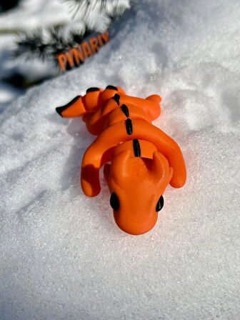  Bebek Ejderha Oyuncak- Efsanelerin Sevimli Koruyucusu! 🐉 3d Hareketli Organik Model- Orta Boy