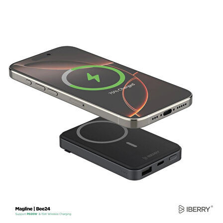 IBERRY MAGLINE B5000 WIRELESS 5.000 mAh Powerbank