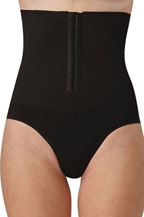 Agraflı Yüksek Bel Slip Korse  5521