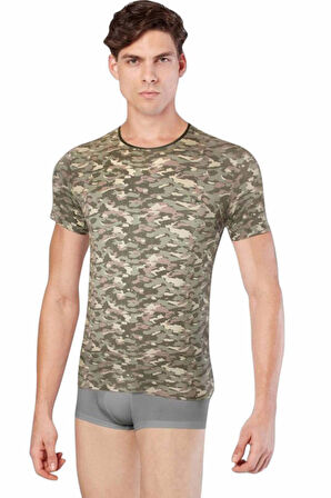 Doreanse Erkek Kamuflaj T-shirt 2560