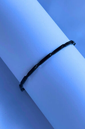 El İşçiliği ile Üretilmiş Paslanmaz Çelik Erkek Bileklik