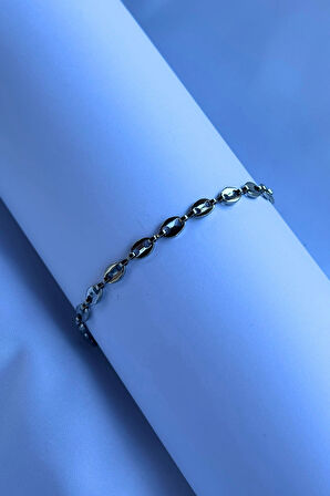 El İşçiliği ile Üretilmiş Paslanmaz Çelik Erkek Bileklik