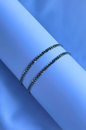 El İşçiliği Paslanmaz Çelik Zincir Erkek Kolye