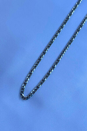 El İşçiliği Paslanmaz Çelik Zincir Erkek Kolye