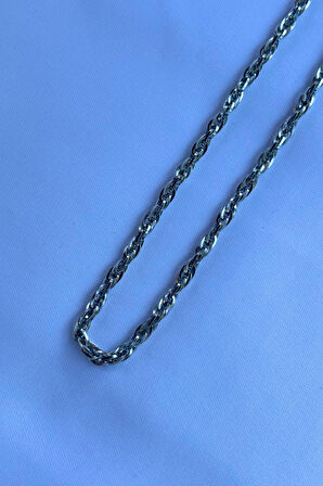 El İşçiliği Paslanmaz Çelik Zincir Erkek Kolye