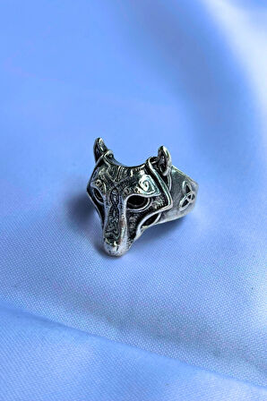 Kurt Özel Tasarım Maskülen Ayarlanabilir Erkek Yüzük