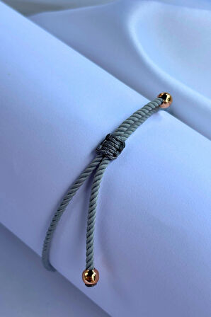 Dört Yapraklı Yonca El Yapımı Ayarlanabilir Tasarım Kadın Bileklik