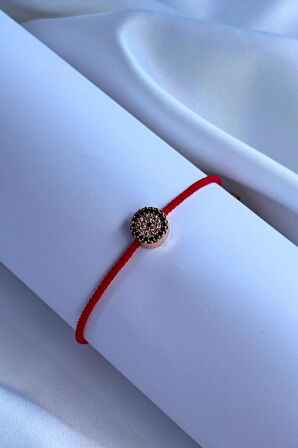 Taşlı Yuvarlak El Yapımı Ayarlanabilir Tasarım Kadın Bileklik