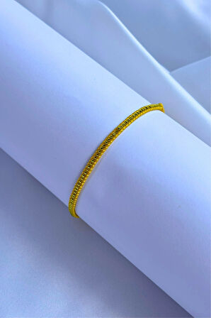 Sarı Miyuki El Yapımı Tasarım Kadın Bileklik