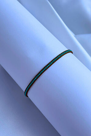 Mavi Miyuki El Yapımı Tasarım Kadın Bileklik