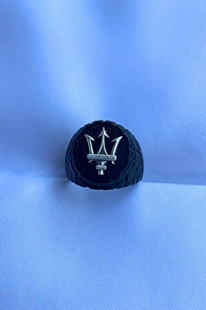 Mızrak Figürlü Özel Tasarım Maskülen Ayarlanabilir Erkek Yüzük