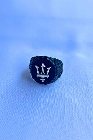 Mızrak Figürlü Özel Tasarım Maskülen Ayarlanabilir Erkek Yüzük