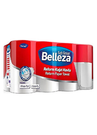 Belleza Reform Tuvalet Kağıdı 24'lü 3 Adet (72 Rulo)