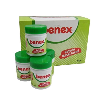 Benex Kafurlu Masaj Kremi (Vikis) 40gr