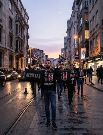 Taç Lisanslı Beşiktaş-Taraftar Yastık Kılıfı 50x70 cm (Tekli)